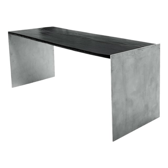 Yakisugi Burnt Wood Desk by Case Studios For Sale