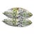 Abstract Pair 22'' Multi Color Parrot Pillows For Sale - Image 3 of 5