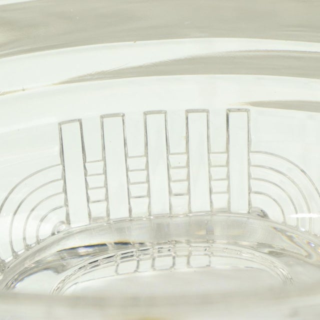 Art Deco Marcelle Fruit Bowl from Val Saint Lambert, 1935 For Sale - Image 11 of 13