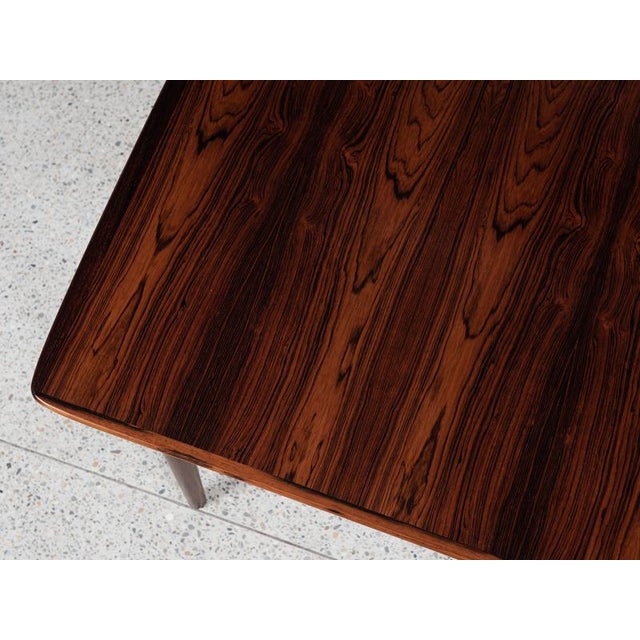 Midcentury Extendable Dining Table in Rosewood attributed to Alf Aarseth for Gustav Bahus 1960s For Sale - Image 10 of 12