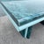 Postmodern Sky Blue and Faux Green Marble Laminate Dining Table For Sale - Image 11 of 12