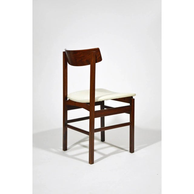 Wood Vintage Italian Rosewood Dining Chairs, 1960s, Set of 6 For Sale - Image 7 of 13