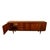 1960s Mid Century Modern Danish Style Teak Mahogany Long Credenza Fully Restored 1966 For Sale - Image 5 of 18