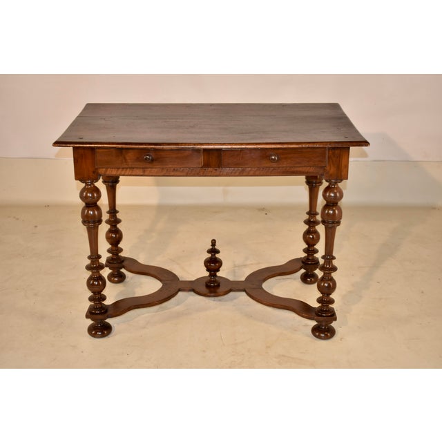 18th Century French Walnut Writing Table For Sale In Greensboro - Image 6 of 9