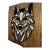 Handmade String Art -Abstract Geometric Wolf For Sale