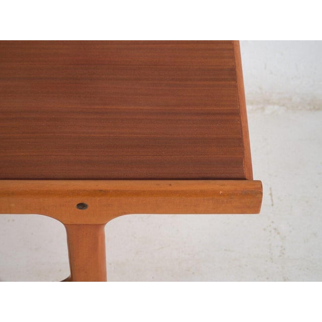 Brown Vintage Scandinavian Teak Coffee Table from Amaru For Sale - Image 8 of 10