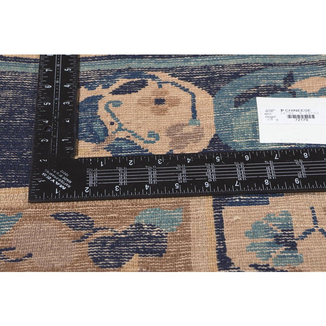 Late 19th Century Chinese Peking Rug, 10'02 X 19'03 For Sale In Dallas - Image 6 of 9