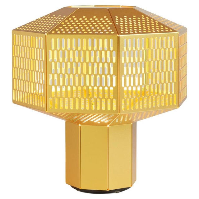 Ma-Rock Table Lamp in Golden by Jaime Hayon, 2020 For Sale - Image 6 of 6
