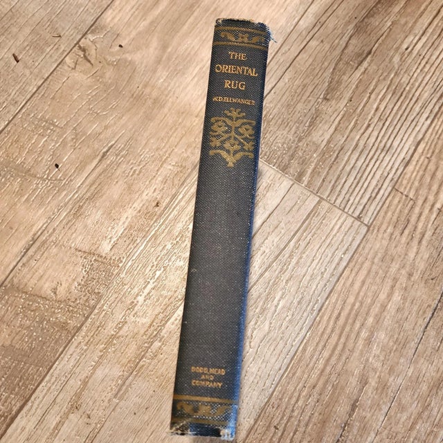 Art Deco Antique Book, "The Oriental Rug" by w.d. Ellwanger 1903 For Sale - Image 3 of 11