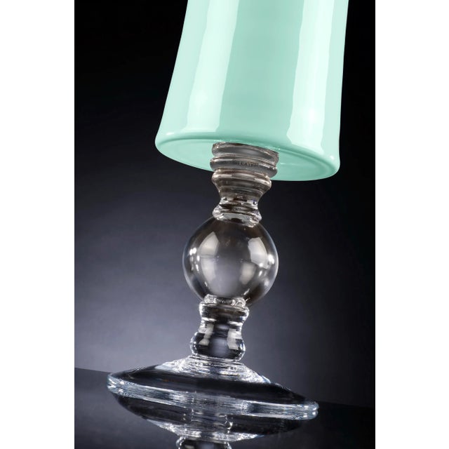 Contemporary Large Laura Cup in Neo Mint Glass from VGnewtrend, 2020 For Sale - Image 3 of 4