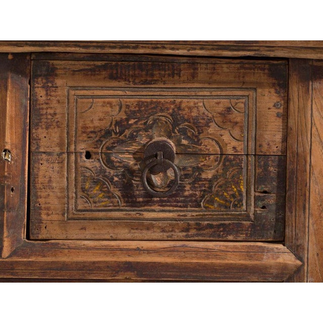 Antique Carved Pine Console For Sale - Image 6 of 10