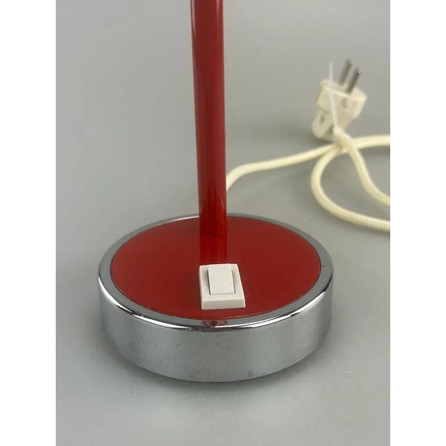 Cream Space Age Table Lamp, 1960s / 70s For Sale - Image 8 of 13