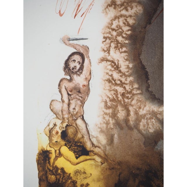 Salvador Dali, Abraham, Nude, Lithograph For Sale - Image 3 of 5
