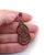 Boho Chic Vintage Bohemian Garnet Pendant For Sale - Image 3 of 5