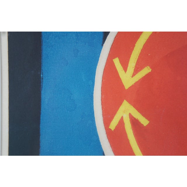 1969 Horst Egon Kalinowski "Sens Contradictoire" Colored Etching 7/100 For Sale - Image 12 of 13