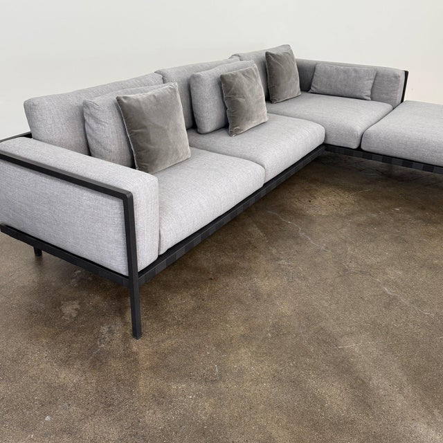 Contemporary Tribu Natal Alu Outdoor Sectional Sofa For Sale - Image 3 of 11
