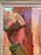 Salmon Vintage Oil Painting of European Architecture, Framed For Sale - Image 8 of 11