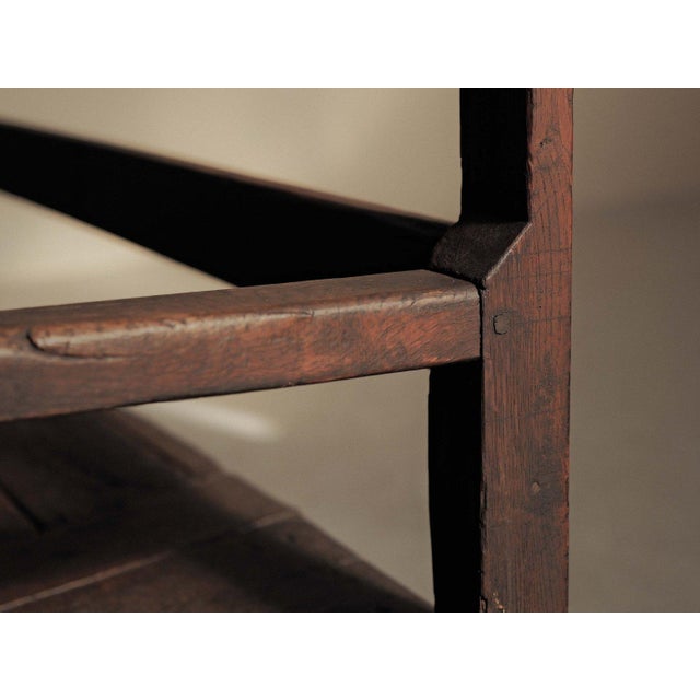 Brown 19th Century French Folk Bench Chest in Wood, Auvergne For Sale - Image 8 of 18