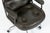 Eames Time Life Executive Lobby Chair for Herman Miller, Gray Leather Office Desk Chair, 1988 For Sale - Image 11 of 18