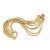 18kt Gold 9 Strand Spaghetti Link Bracelet For Sale In New York - Image 6 of 7