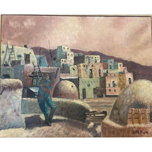 American Southwest Landscape Impressionist Framed Original Painting For Sale - Image 4 of 12