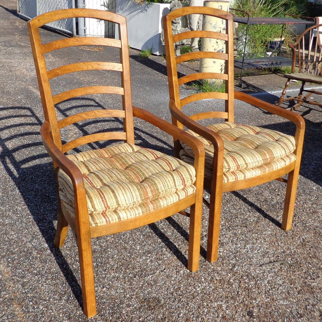 Drexel Woodbriar Extendable Dining Table & Chairs Set of 7 Chairish
