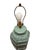 Boho Chic Vintage Basket Weave Plaster Lamps - A Pair For Sale - Image 3 of 7