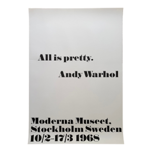 Andy Warhol (1928–1987), All Is Pretty, Copyright 2015 the Andy Warhol Foundation for the Visual Arts, Inc. Printed in the Uk