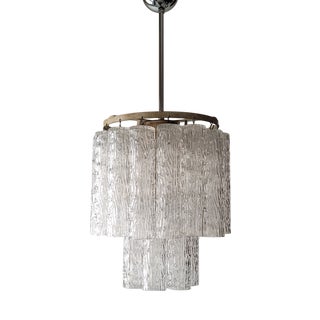 Murano Glass Tronchi Chandelier by Toni Zuccheri for Venini, Italy, 1960s For Sale