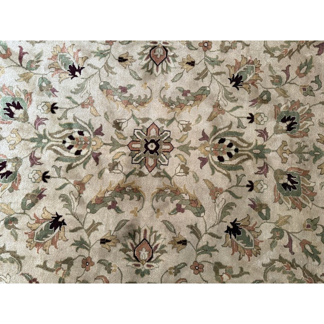 7ft 10in X 9ft 11in Hand Knotted Area Rug For Sale - Image 18 of 18