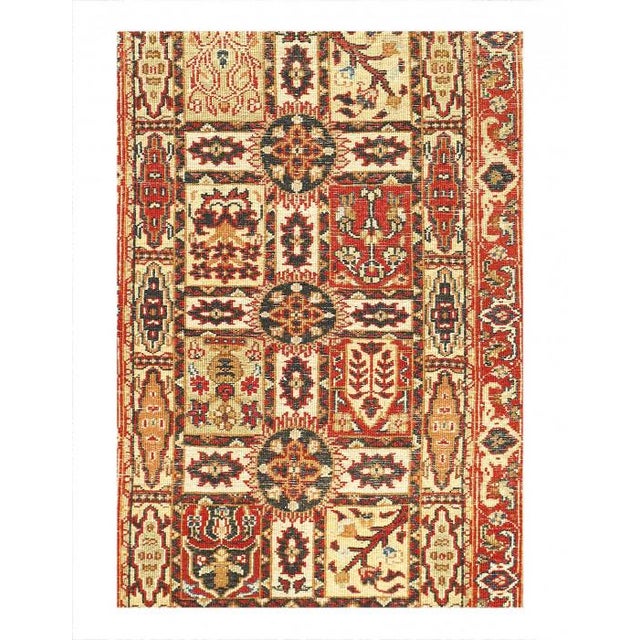 Traditional Pasargad DC Genuine Fine Tabriz Design Lamb's Wool Rug For Sale - Image 3 of 3