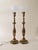 Rembrandt Lamp Company Pair of Vintage Rembrandt Brass Table Torchiere Lamps With Original Glass Diffusers For Sale - Image 4 of 4
