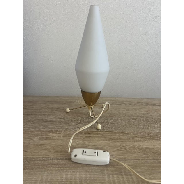 Table Lamp attributed to Stanislav Kučera for Kamenický Šenov For Sale - Image 3 of 6