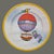 Williams-Sonoma Late 20th Century Three Williams Sonoma Hot Air Balloon Montgolfiere Salad Dessert Luncheon Plates - Set of 3 For Sale - Image 4 of 7