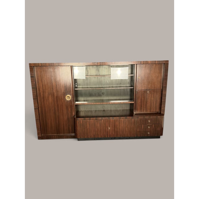 Large New Objectivity Wardrobe by Bruno Paul, 1930s For Sale - Image 4 of 16