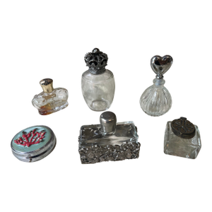 Collection of Vintage Perfume Bottles- Set of 6