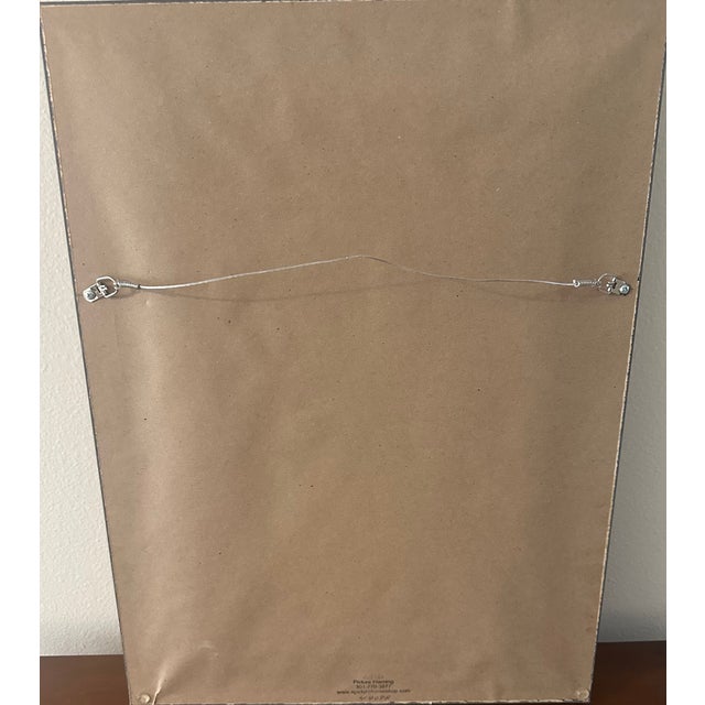 Mid 19th Century 19th Century European Style Venetian Canal at Night Painting Attributed to Anatole Dauvergne (French, 1812 - 1870)− Framed For Sale - Image 5 of 5