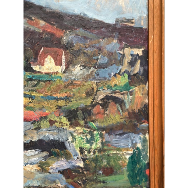 Karl Otto Kellgren, Landscape, 1960s, Oil on Canvas, Framed For Sale - Image 5 of 18