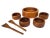 1970s Teak Wood Salad Bowls and Serving Utensils, Set of 7 For Sale - Image 10 of 10