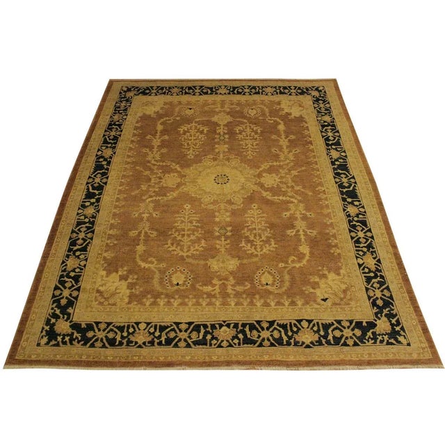 Designed with mesmerizing intricacy and gorgeous color palette, this hand-knotted masterpiece demonstrates the beauty and...