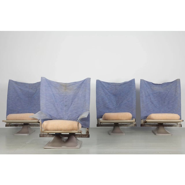 The Model AEO chair was designed by Archizoom Associates and manufactured by Deganello Cassina, Italy, 1975. The base of...