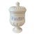 Antique Italian Apothecary Jar Venetian Piretro Porcelain Urn Large For Sale