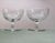 1930s Depression Glass Champagne Coupe Glasses- A Pair For Sale - Image 4 of 5