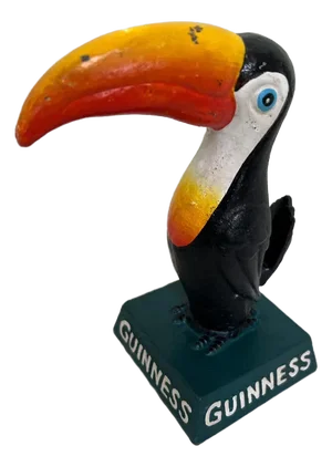 Statue of Guinness Toucan in the style of John Gilray