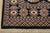 Bokhara Rug 4’1” X 6′ Blue Wool Tribal Hand-Knotted Oriental Carpet For Sale - Image 9 of 12