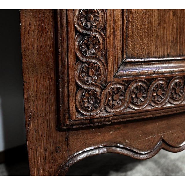 Louis XV Style Oak Cabinet, Early 19th Century For Sale - Image 12 of 18