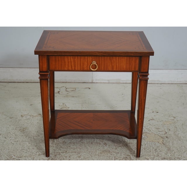 Age: Approx: 30 Years Old Details: Dovetailed Drawer Construction Quality Construction Nice Inlay Work Throughout Italian...