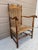 Early 19th Century New England Maple & Ash Armchair With Rush Seat For Sale In South Bend - Image 6 of 14