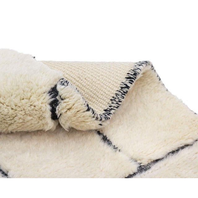 Early 21st Century Hand-Knotted Wool Rug by Azele Studio For Sale - Image 5 of 9