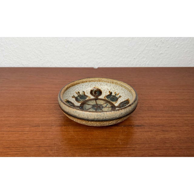 Mid-Century Modern Danish Studio Pottery Bowl from Søholm, 1960s For Sale - Image 11 of 11